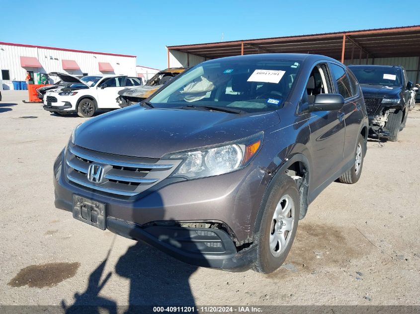 VIN 3CZRM3H38DG705152 2013 Honda CR-V, LX no.2