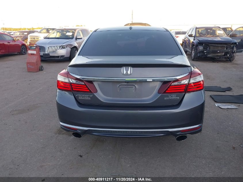 2016 Honda Accord Touring VIN: 1HGCR3F91GA020032 Lot: 40911217