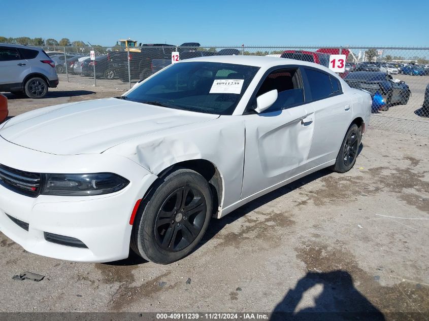 2016 Dodge Charger Se VIN: 2C3CDXBG4GH327385 Lot: 40911239