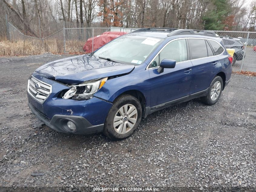 2017 Subaru Outback 2.5I Premium VIN: 4S4BSACC0H3250794 Lot: 40911246