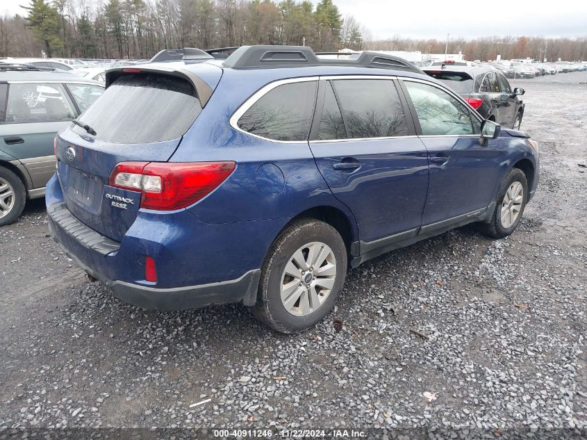 2017 Subaru Outback 2.5I Premium VIN: 4S4BSACC0H3250794 Lot: 40911246