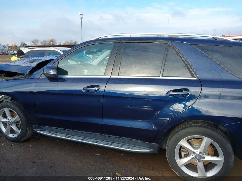 2016 Mercedes-Benz Gle 350 4Matic VIN: 4JGDA5HB6GA690421 Lot: 40911285