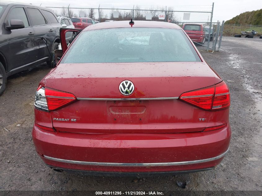 2016 Volkswagen Passat 1.8T Se VIN: 1VWBT7A30GC053305 Lot: 40911295