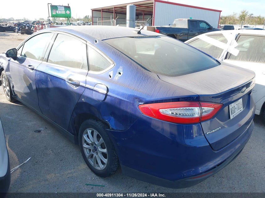 Vin: 3fa6p0g78gr297169, lot: 41400996, ford fusion s 20163