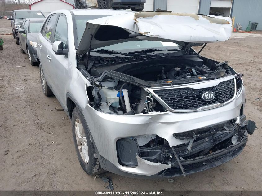 2014 Kia Sorento Lx VIN: 5XYKT3A66EG467123 Lot: 40911326