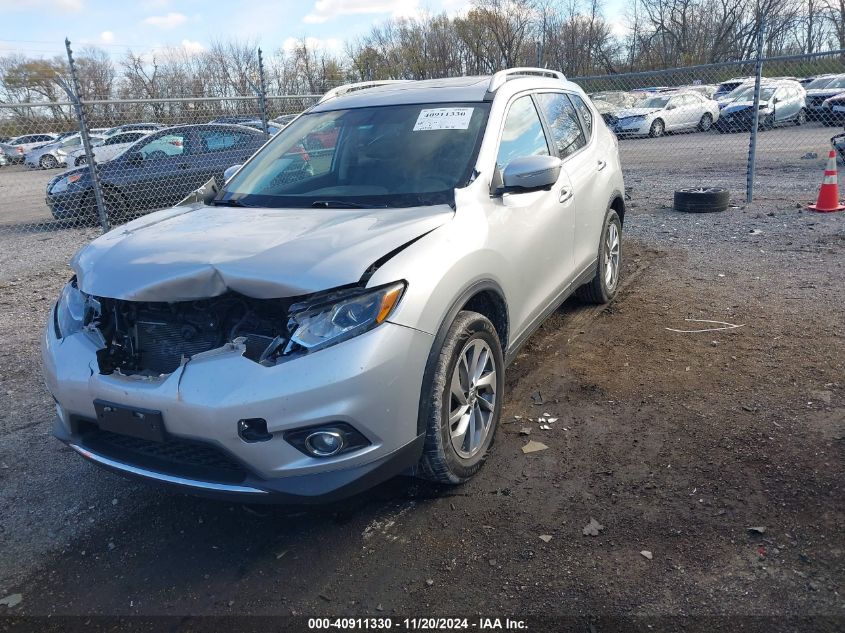 VIN 5N1AT2MV8EC873896 2014 Nissan Rogue, SL no.2