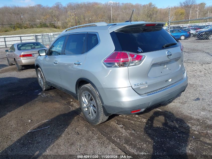 VIN 5N1AT2MV8EC873896 2014 Nissan Rogue, SL no.3