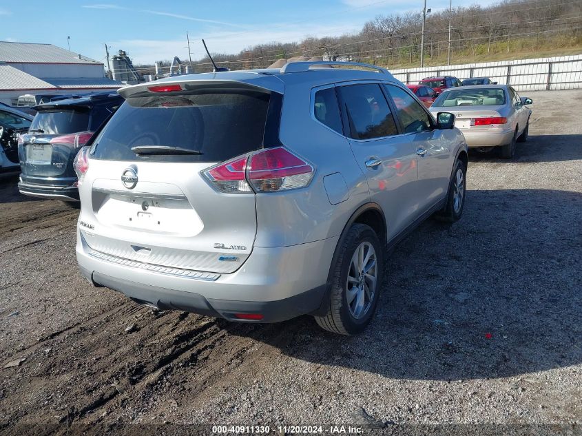 VIN 5N1AT2MV8EC873896 2014 Nissan Rogue, SL no.4