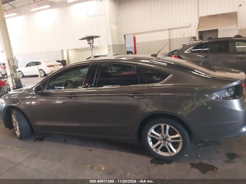 2018 Ford Fusion Se VIN: 3FA6P0HD0JR186983 Lot: 40911380