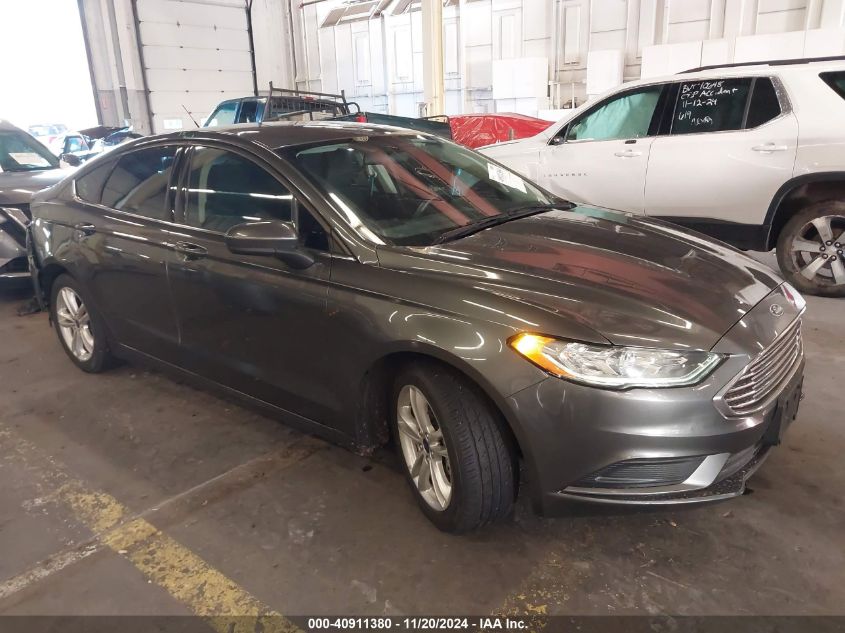 2018 Ford Fusion Se VIN: 3FA6P0HD0JR186983 Lot: 40911380