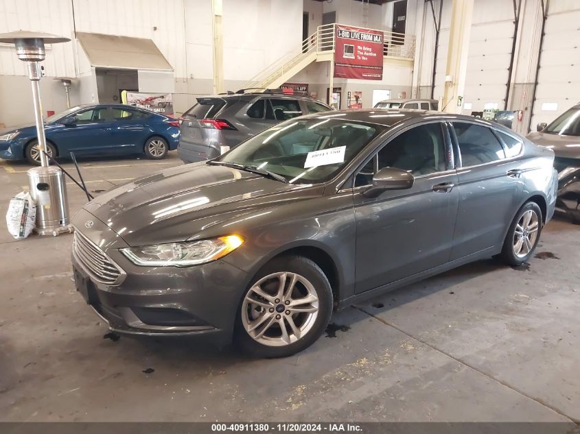 2018 Ford Fusion Se VIN: 3FA6P0HD0JR186983 Lot: 40911380