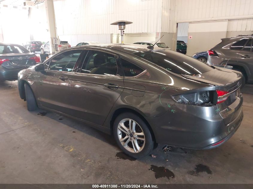 2018 FORD FUSION SE - 3FA6P0HD0JR186983