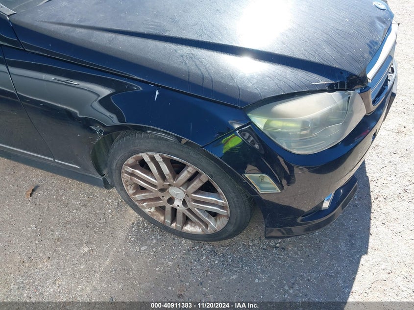 2008 MERCEDES-BENZ C 300 VIN: WDDGF54XX8R038558