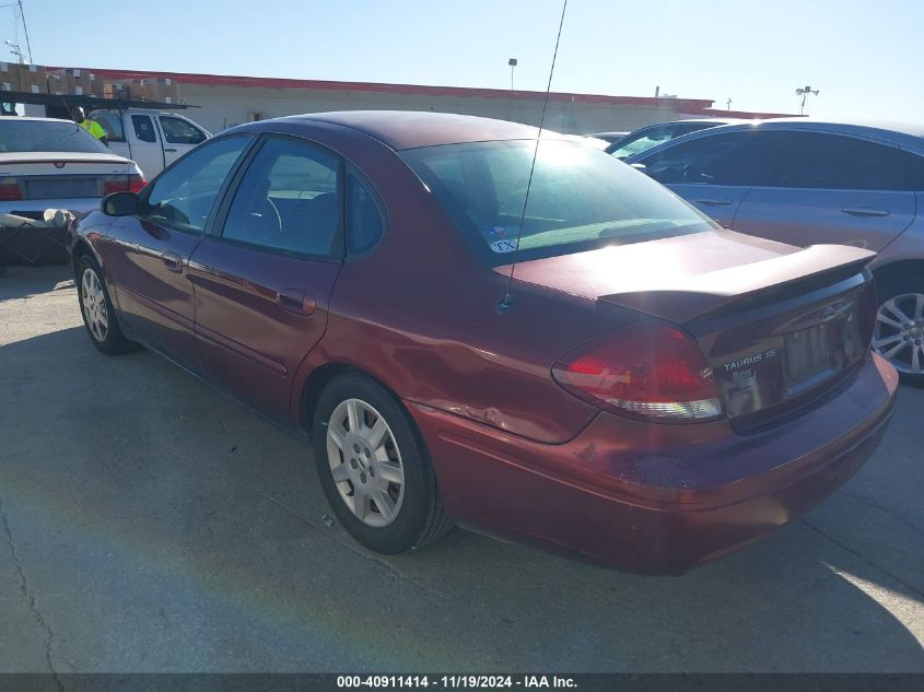 2006 Ford Taurus Se VIN: 1FAFP53U96A110572 Lot: 40911414