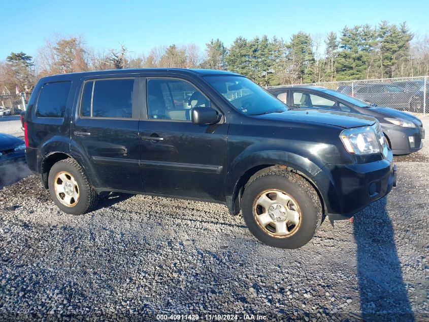 2011 Honda Pilot Lx VIN: 5FNYF4H26BB036472 Lot: 40911429