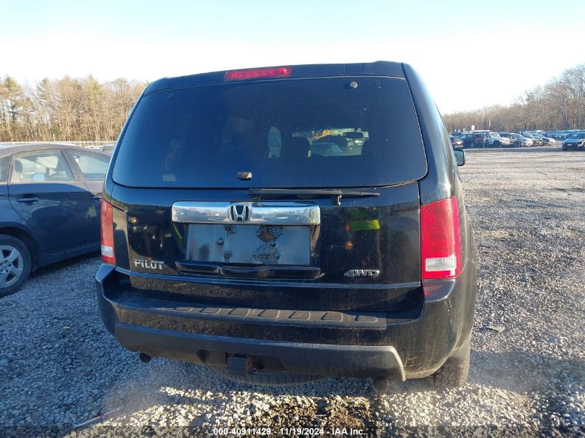 2011 Honda Pilot Lx VIN: 5FNYF4H26BB036472 Lot: 40911429