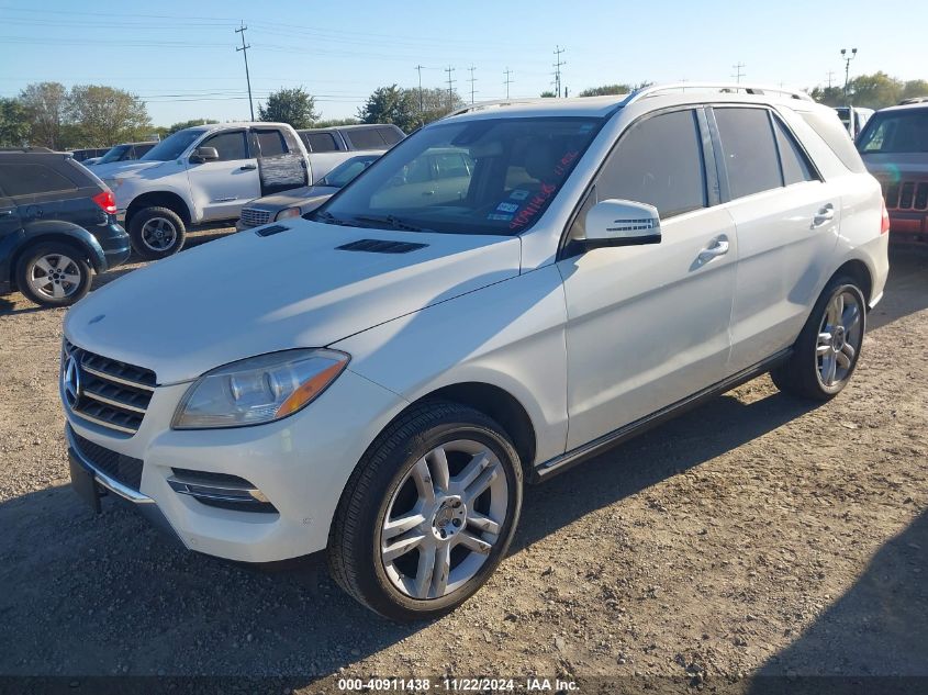 2014 Mercedes-Benz Ml 350 VIN: 4JGDA5JB0EA378635 Lot: 40911438