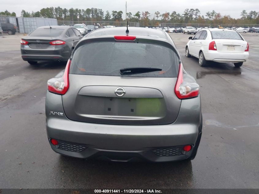 2015 Nissan Juke S VIN: JN8AF5MR6FT503729 Lot: 40911441