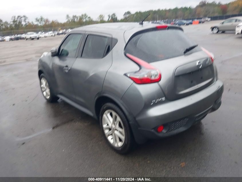 2015 Nissan Juke S VIN: JN8AF5MR6FT503729 Lot: 40911441