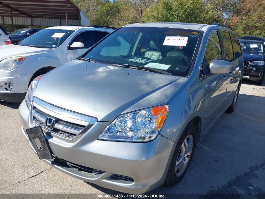 2007 Honda Odyssey Ex-L VIN: 5FNRL38777B008304 Lot: 40911458