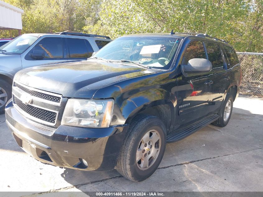 2007 Chevrolet Tahoe Lt VIN: 1GNFC13087R411520 Lot: 40911466