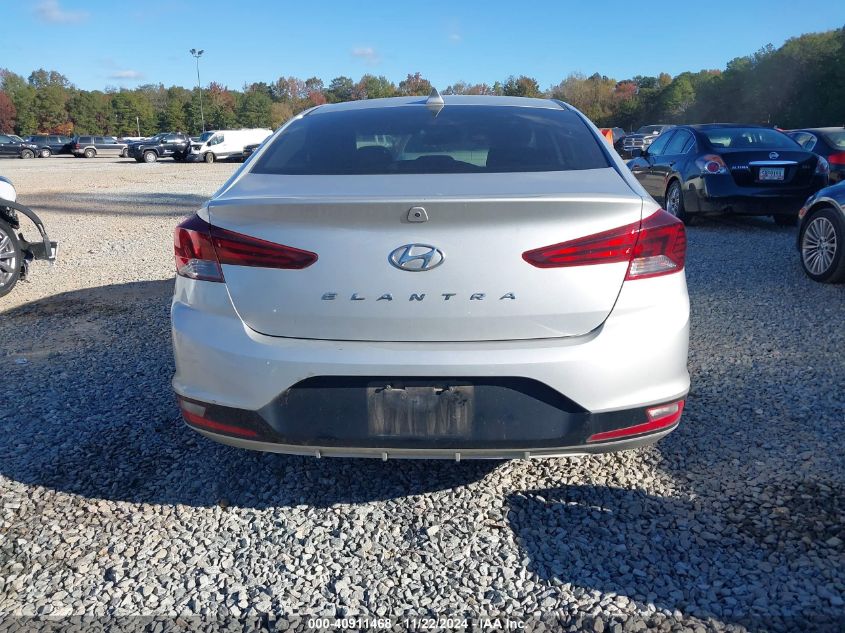 2019 Hyundai Elantra Sel VIN: 5NPD84LF2KH448182 Lot: 40911468