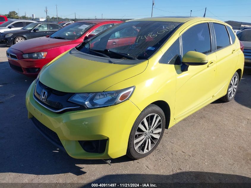 2015 Honda Fit Ex/Ex-L VIN: 3HGGK5H84FM748015 Lot: 40911497