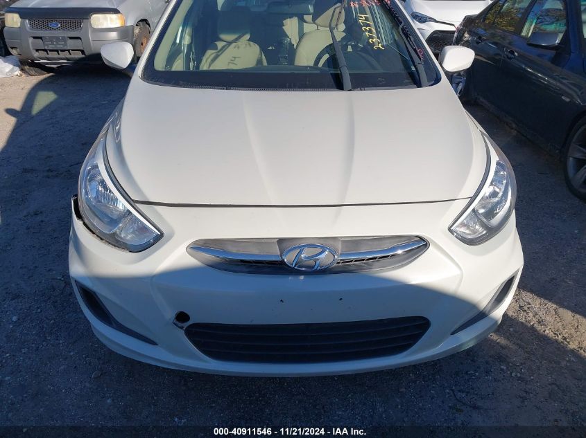 2017 Hyundai Accent Se VIN: KMHCT4AEXHU237374 Lot: 40911546