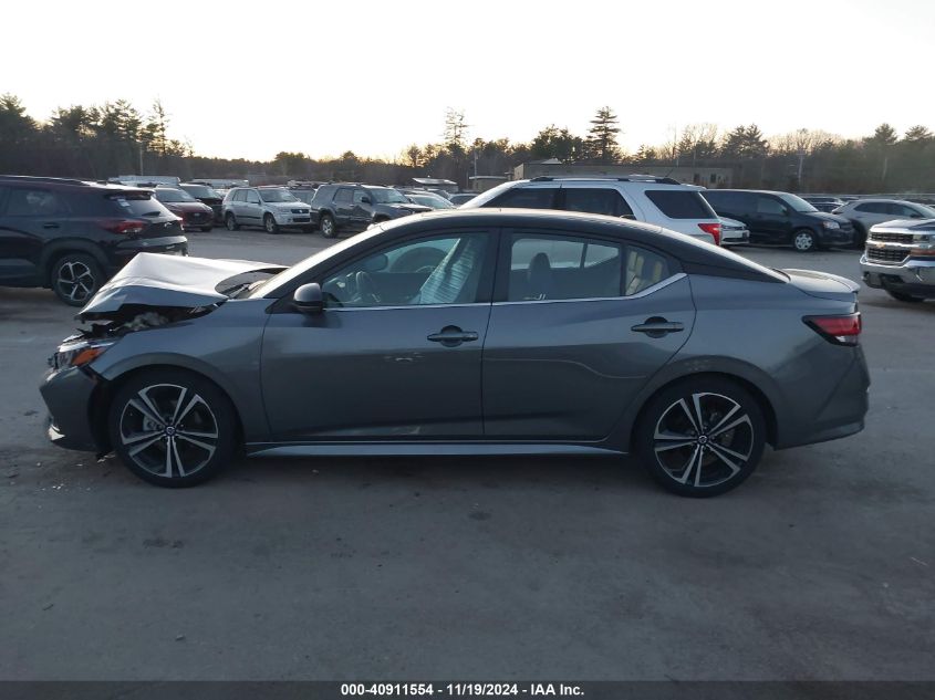 2023 Nissan Sentra Sr Xtronic Cvt VIN: 3N1AB8DV6PY266886 Lot: 40911554