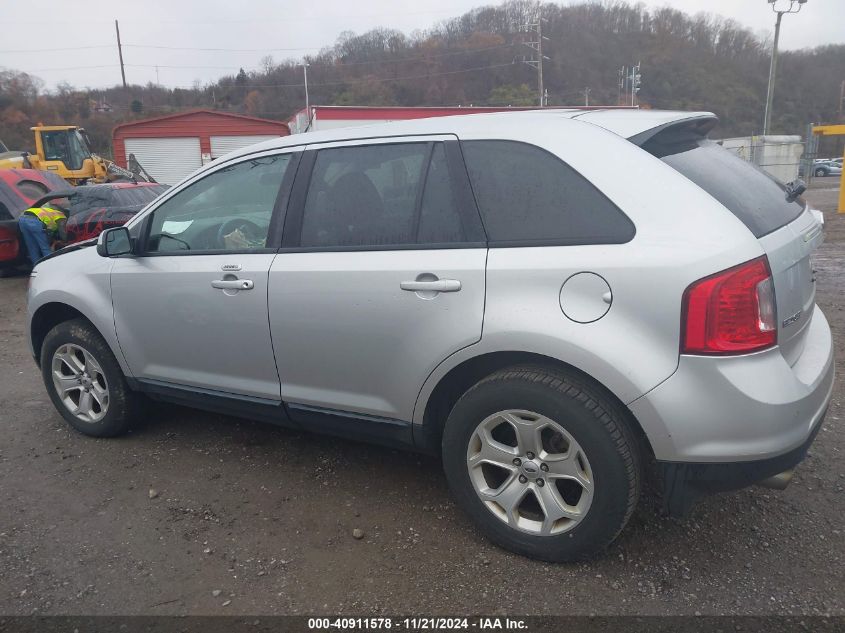 2014 Ford Edge Sel VIN: 2FMDK4JC1EBB73796 Lot: 40911578