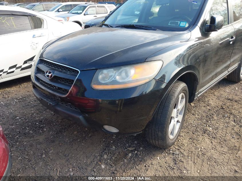 2008 Hyundai Santa Fe Limited/Se VIN: 5NMSH73E68H185751 Lot: 40911603