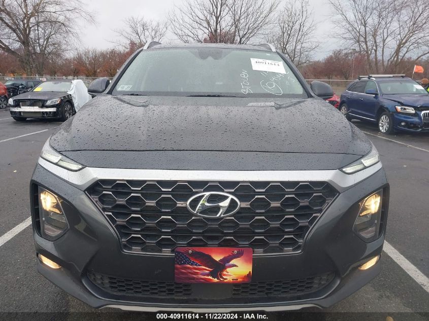 2020 Hyundai Santa Fe Sel VIN: 5NMS3CAD8LH245412 Lot: 40911614