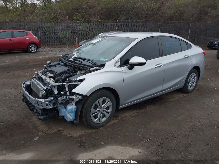 2019 Chevrolet Cruze Ls VIN: 1G1BC5SM0K7123202 Lot: 40911626