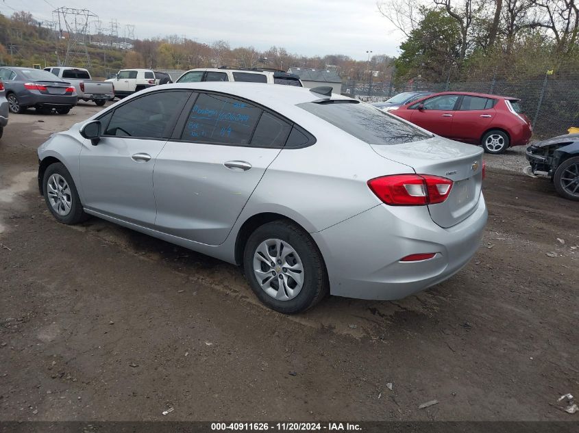 2019 Chevrolet Cruze Ls VIN: 1G1BC5SM0K7123202 Lot: 40911626