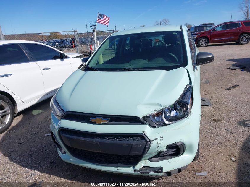 2017 Chevrolet Spark Ls Cvt VIN: KL8CB6SA2HC812273 Lot: 40911628