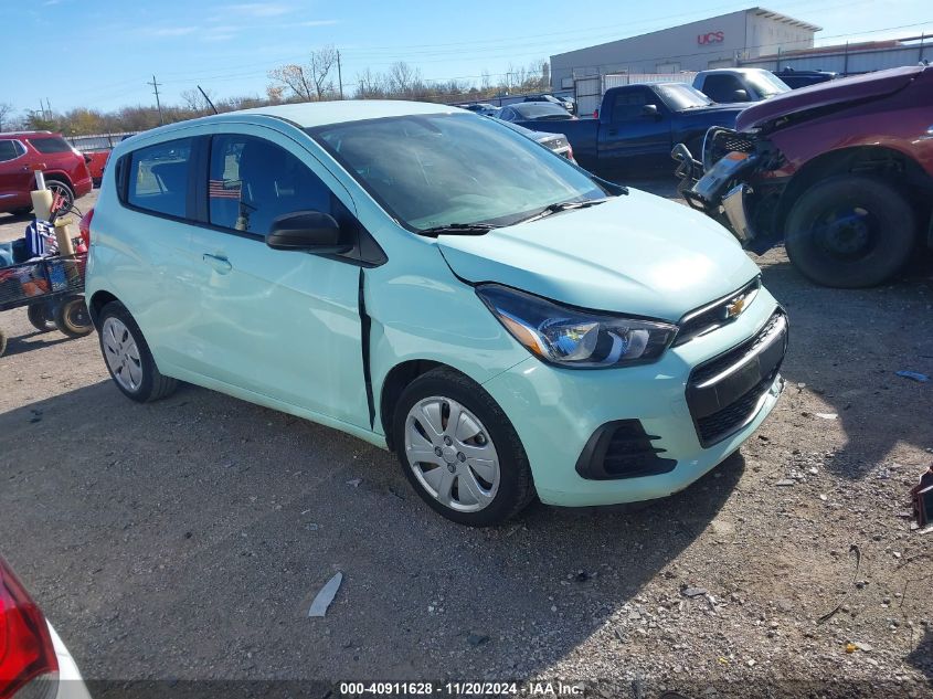 2017 Chevrolet Spark Ls Cvt VIN: KL8CB6SA2HC812273 Lot: 40911628