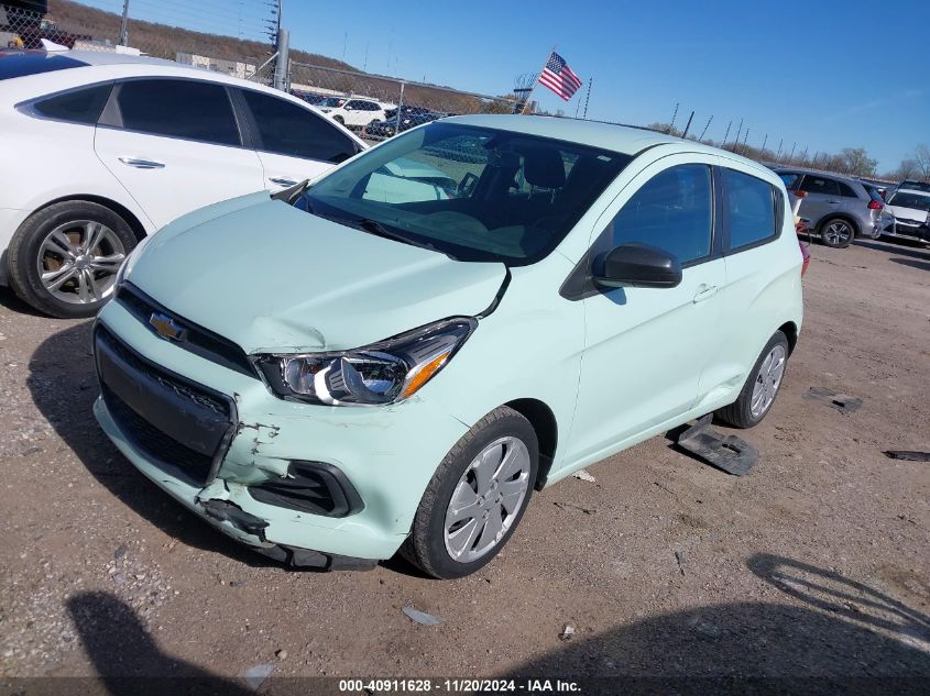 2017 Chevrolet Spark Ls Cvt VIN: KL8CB6SA2HC812273 Lot: 40911628