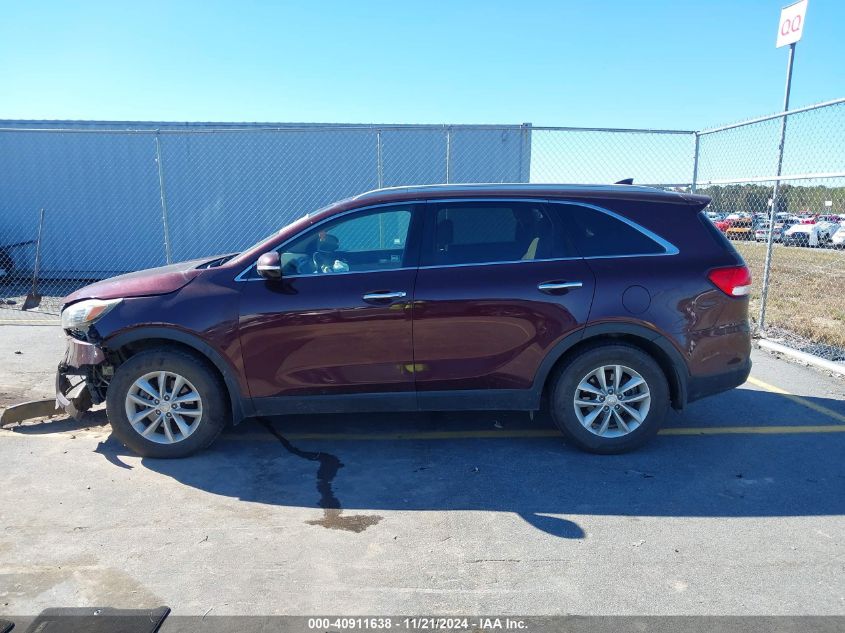 VIN 5XYPG4A3XHG254976 2017 KIA Sorento, 2.4L Lx no.14