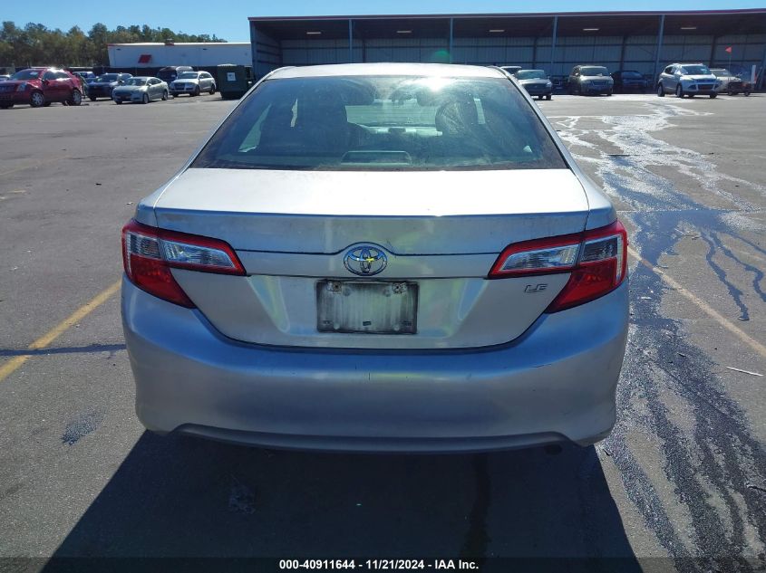 2013 Toyota Camry Le VIN: 4T1BF1FK4DU698077 Lot: 40911644