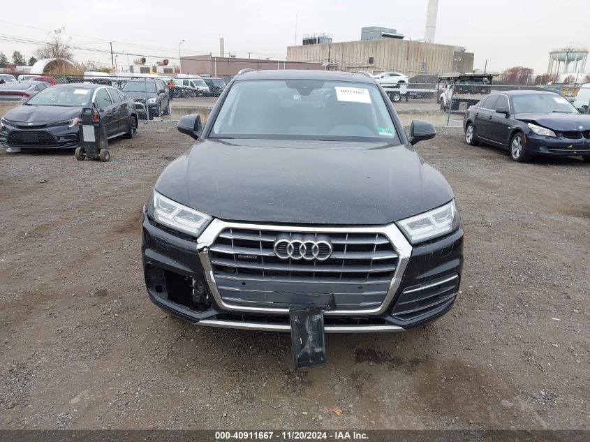 2018 Audi Q5 2.0T Premium/2.0T Tech Premium VIN: WA1BNAFY4J2219847 Lot: 40911667