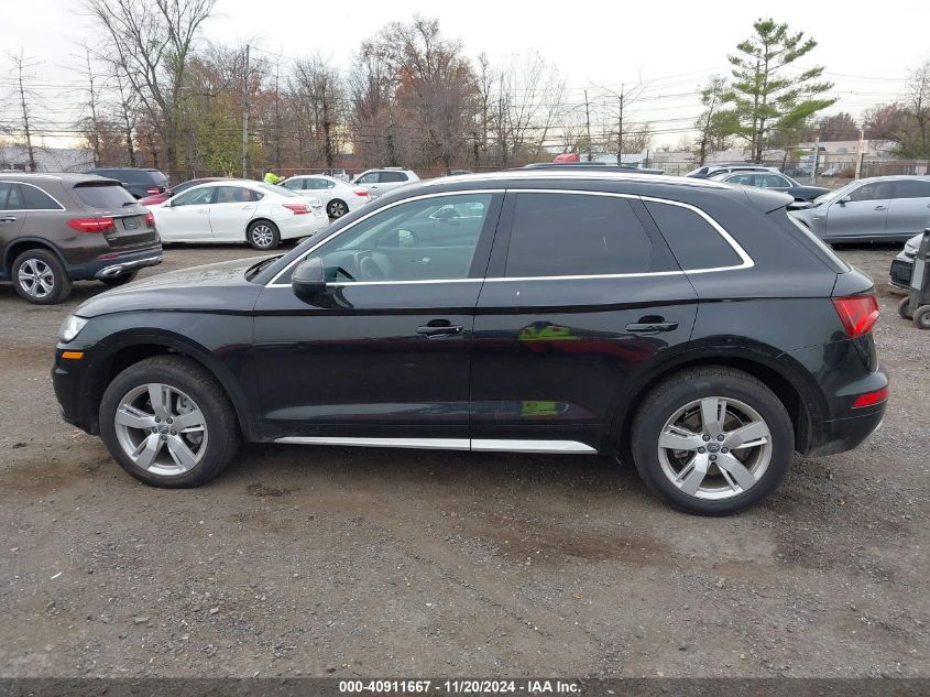 2018 Audi Q5 2.0T Premium/2.0T Tech Premium VIN: WA1BNAFY4J2219847 Lot: 40911667