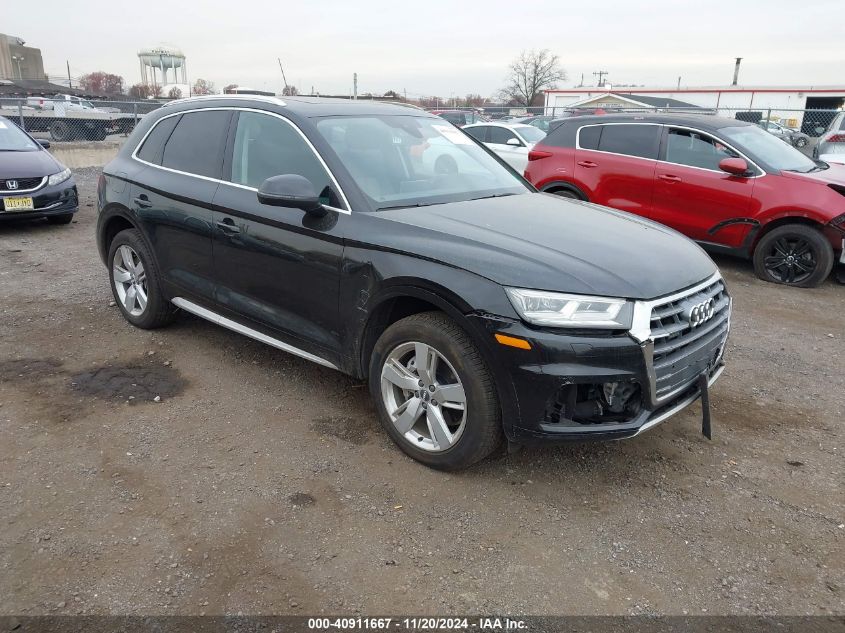 2018 Audi Q5 2.0T Premium/2.0T Tech Premium VIN: WA1BNAFY4J2219847 Lot: 40911667