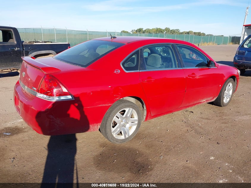2008 CHEVROLET IMPALA VIN: 2G1WC583689166174