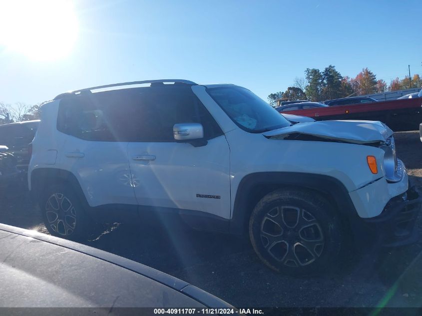 2015 Jeep Renegade Limited VIN: ZACCJADT6FPB94329 Lot: 40911707