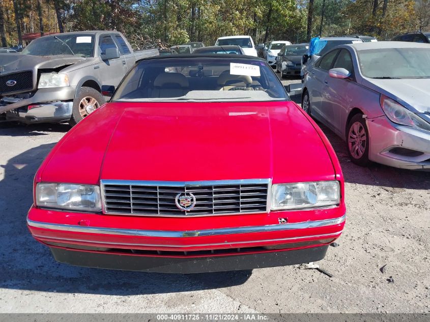 1991 Cadillac Allante VIN: 1G6VS3389MU127088 Lot: 40911725