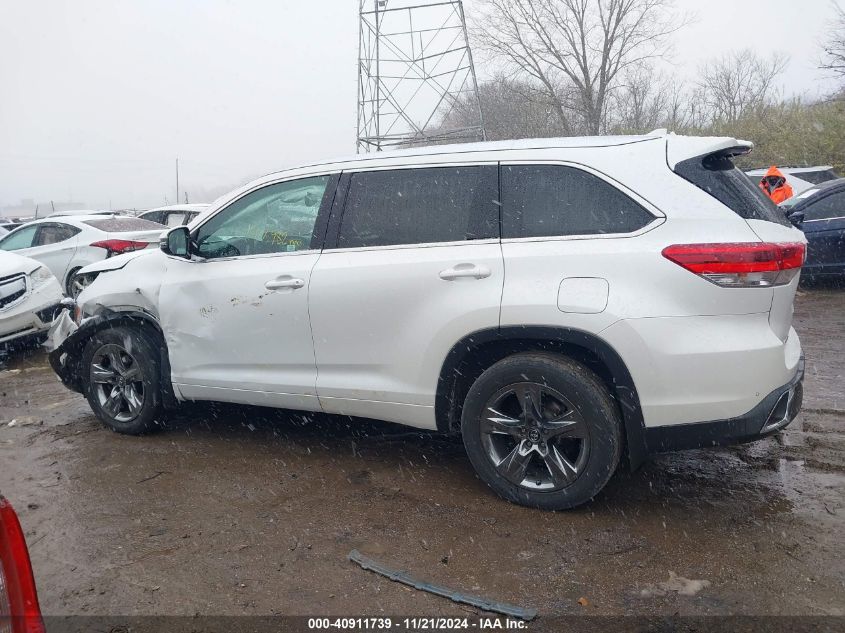 2018 TOYOTA HIGHLANDER LIMITED PLATINUM - 5TDDZRFH6JS851503