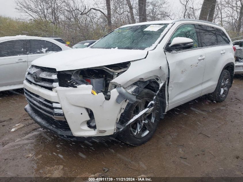 2018 Toyota Highlander Limited Platinum VIN: 5TDDZRFH6JS851503 Lot: 40911739