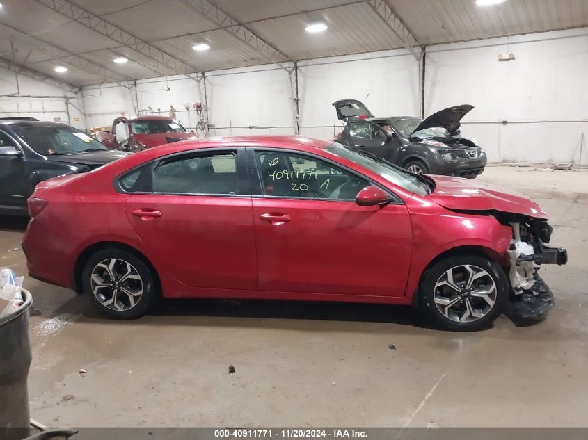 2020 Kia Forte Lxs VIN: 3KPF24AD3LE198999 Lot: 40911771