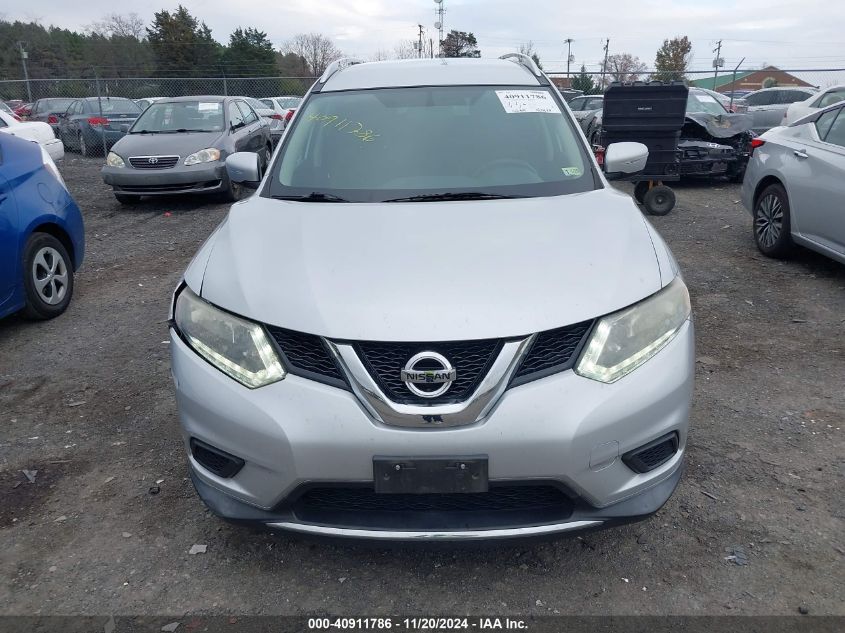 2015 Nissan Rogue Sv VIN: KNMAT2MV0FP507168 Lot: 40911786