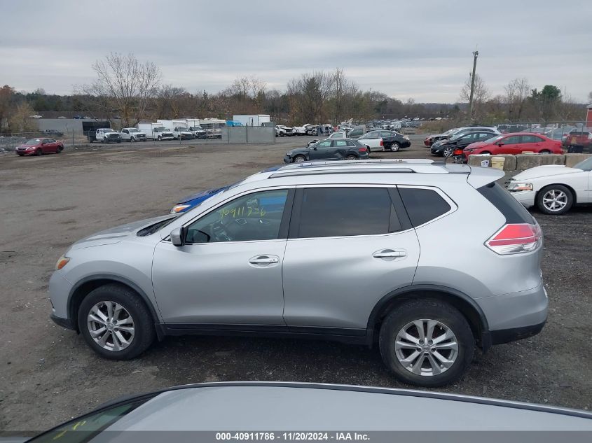 2015 Nissan Rogue Sv VIN: KNMAT2MV0FP507168 Lot: 40911786